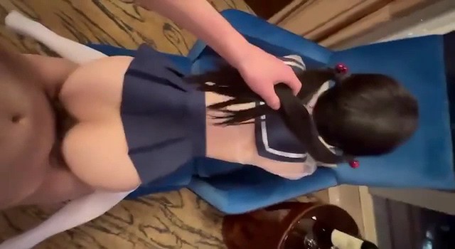 [17V+9P/179MB]双马尾清纯小母狗萝莉 人小奶大被大鸡巴爸爸当成鸡巴套子