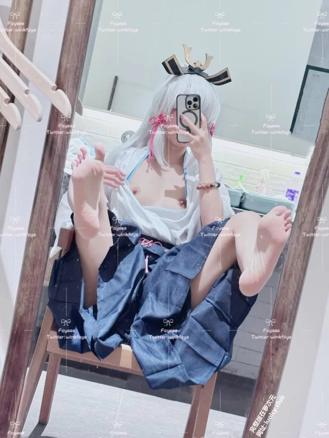 [转载搬运] 【Fayeee】可爱双马尾Cos贫乳萝莉啪啪福利订阅~ [69P16V+413M][百度盘]